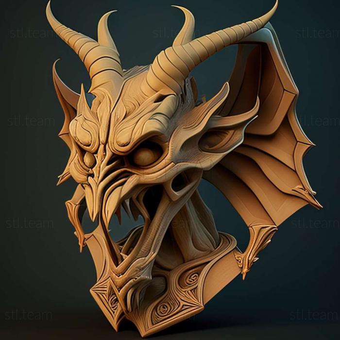 3D model Neotrygon (STL)